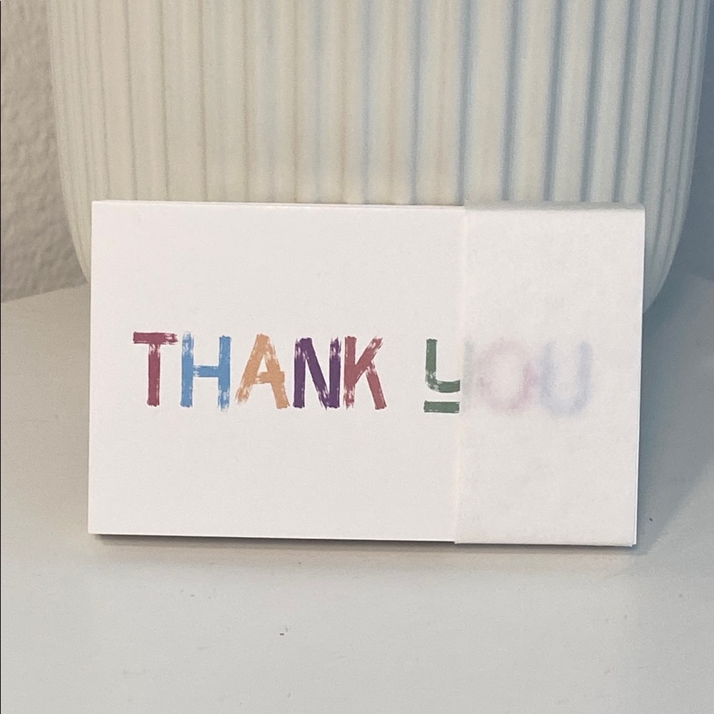 New 40 Mini “Thank You”  Cards Choice of Design - Picture 3 of 7
